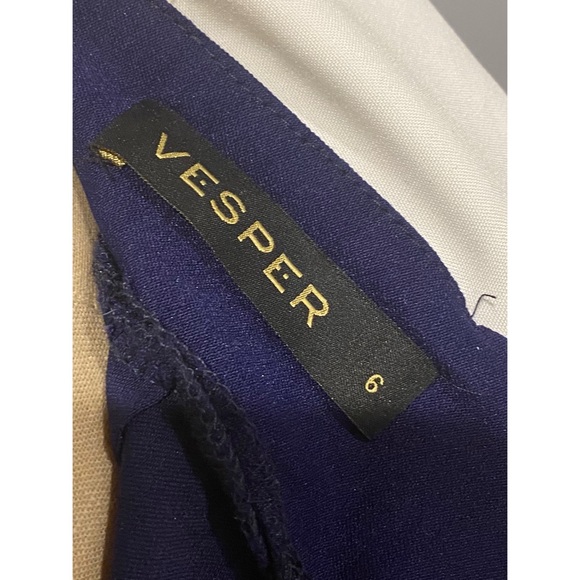 Vesper High Neck Contrast Bodycon Dress - Picture 11 of 12